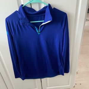 Long sleeve navy blue shirt